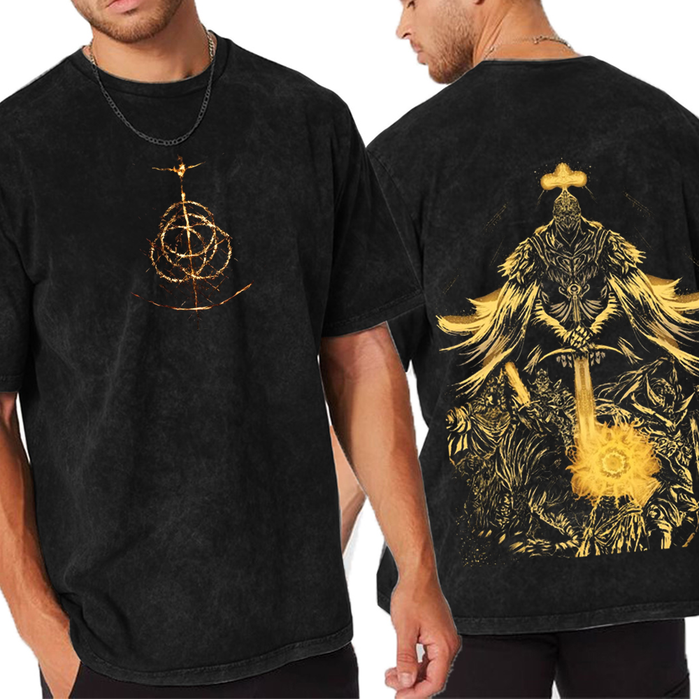 Rise as Elden Lord Unisex Washed T-Shirt