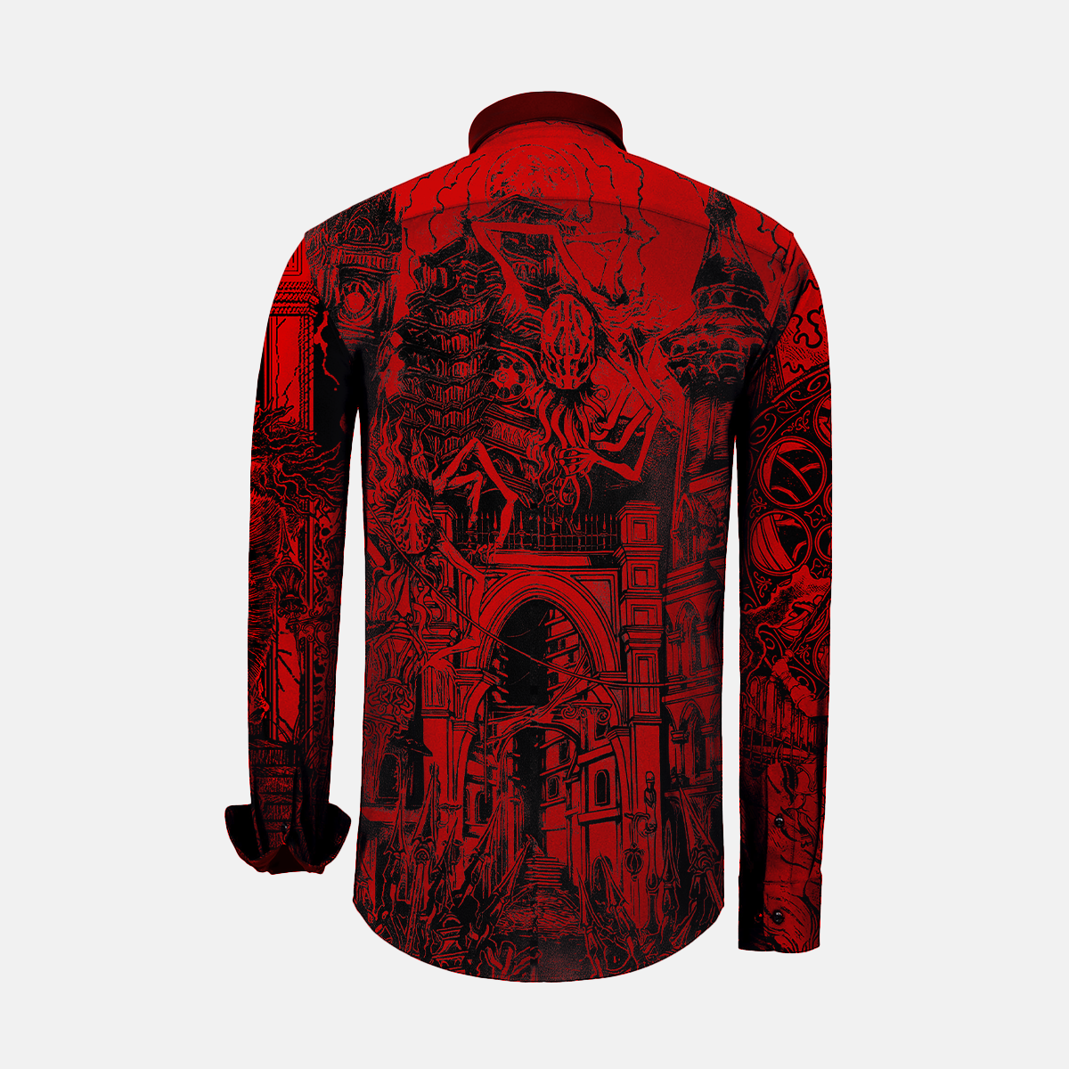 Bloodborne Red Long-Sleeved Shirt