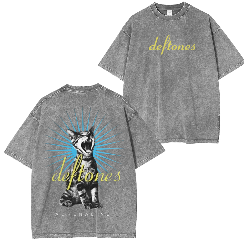 Deftones Entombed Heavy Metal Washed Unisex T-Shirt
