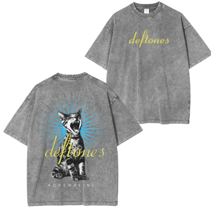 Deftones Entombed Heavy Metal Washed Unisex T-Shirt