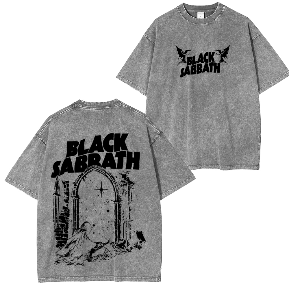 Black Sabbath Into The Void Washed Unisex T-Shirt