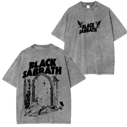 Black Sabbath Into The Void Washed Unisex T-Shirt