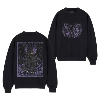 Dark Souls Darkeater Midir Dragon Grim Hooded T-Shirt/ Crewneck Sweatshirt/Hoodie
