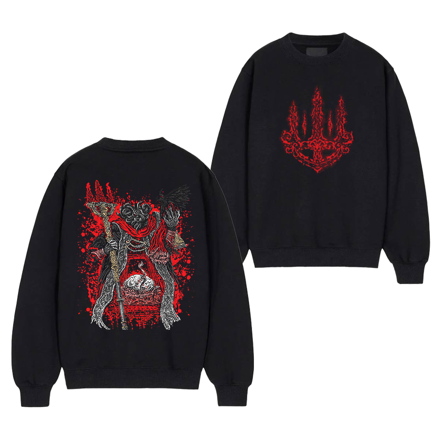 Elden Ring Mohg Lord of Blood Hooded  T-Shirt/ Crewneck Sweatshirt/Hoodie