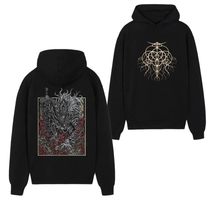 Elden Ring Maliketh Black Blade Grim Hooded  T-Shirt/ Crewneck Sweatshirt/Hoodie