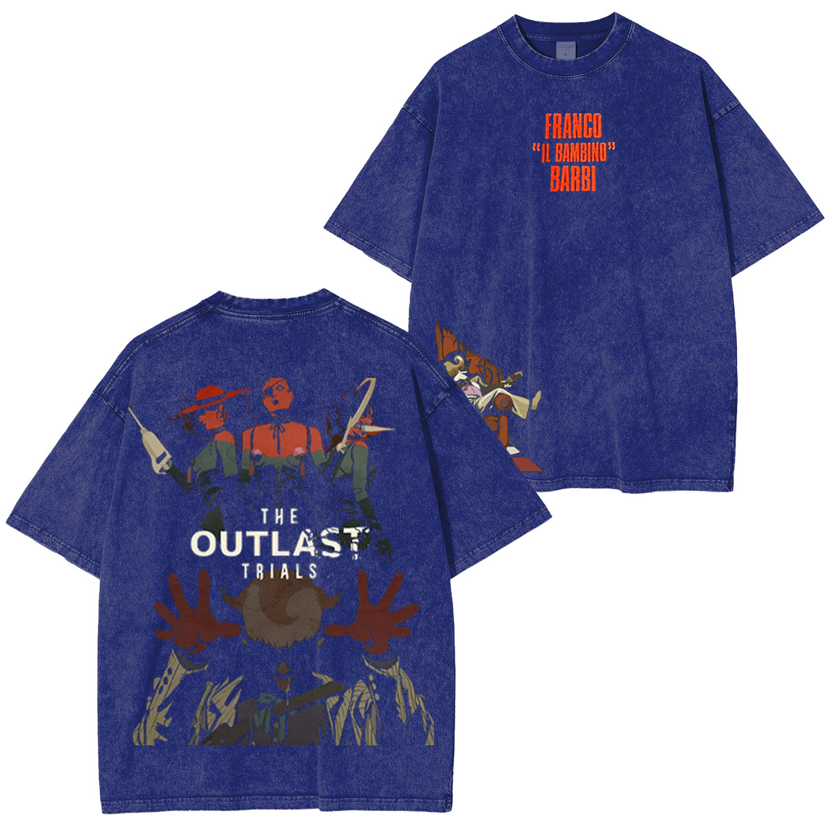 The Outlast Trials Vintage Washed T-shirt/Crewneck/Hoodie