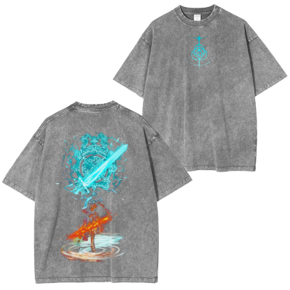 "Promised Consort Radahn" Elden Ring Vintage Washed Unisex T-Shirt