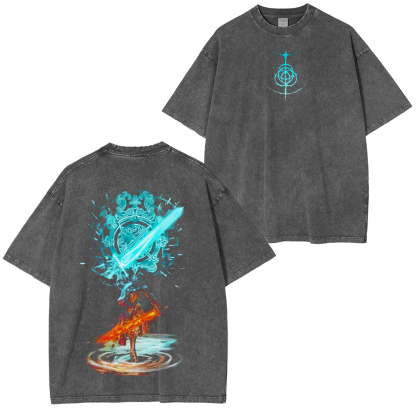 "Promised Consort Radahn" Elden Ring Vintage Washed Unisex T-Shirt