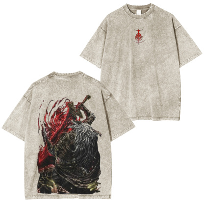 Maliketh Elden Ring Vintage Washed Unisex T-Shirt