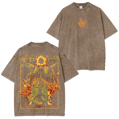 Midra Lord of Frenzied Flame Vintage Washed Unisex T-Shirt