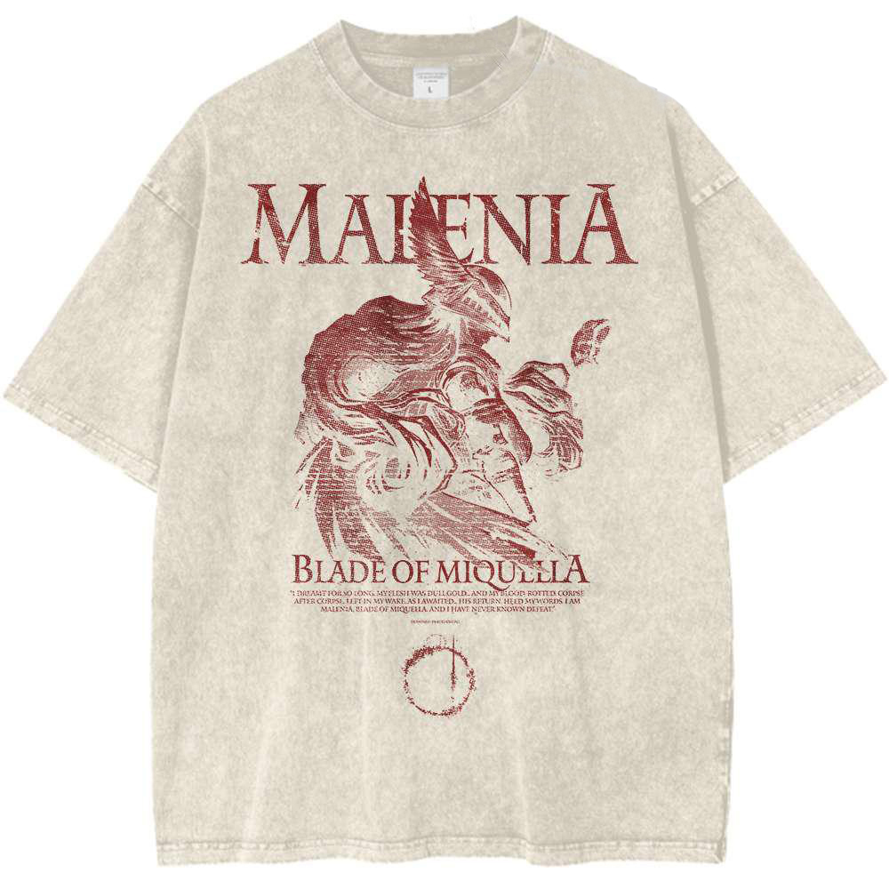 Elden Ring Malenia Vintage Washed Unisex T-Shirt