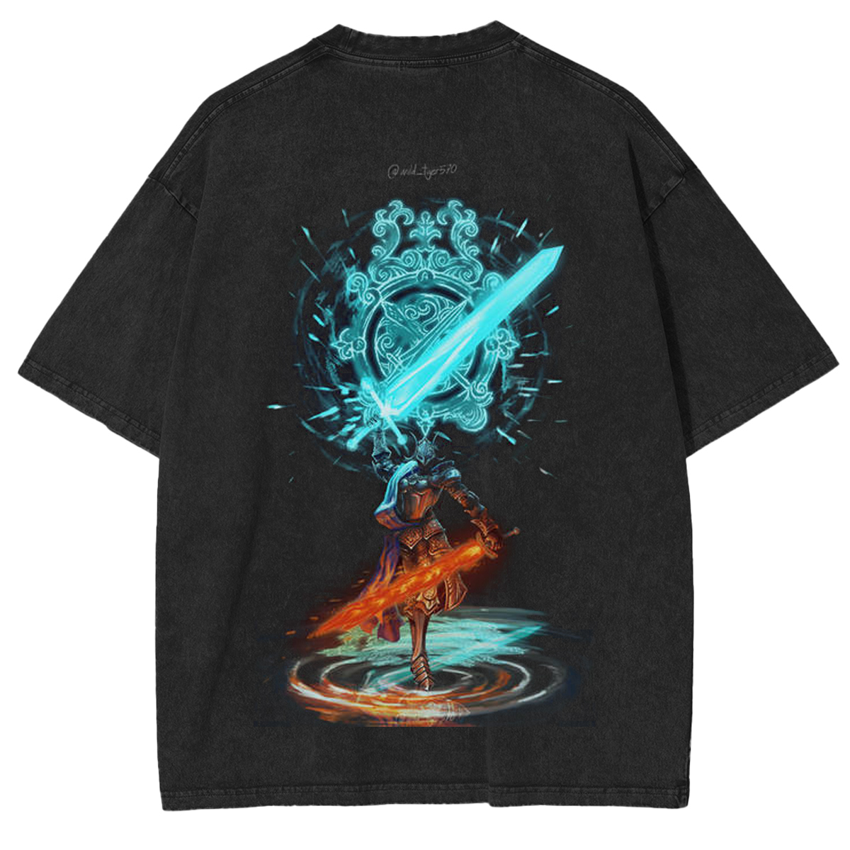 "Promised Consort Radahn" Elden Ring Vintage Washed Unisex T-Shirt