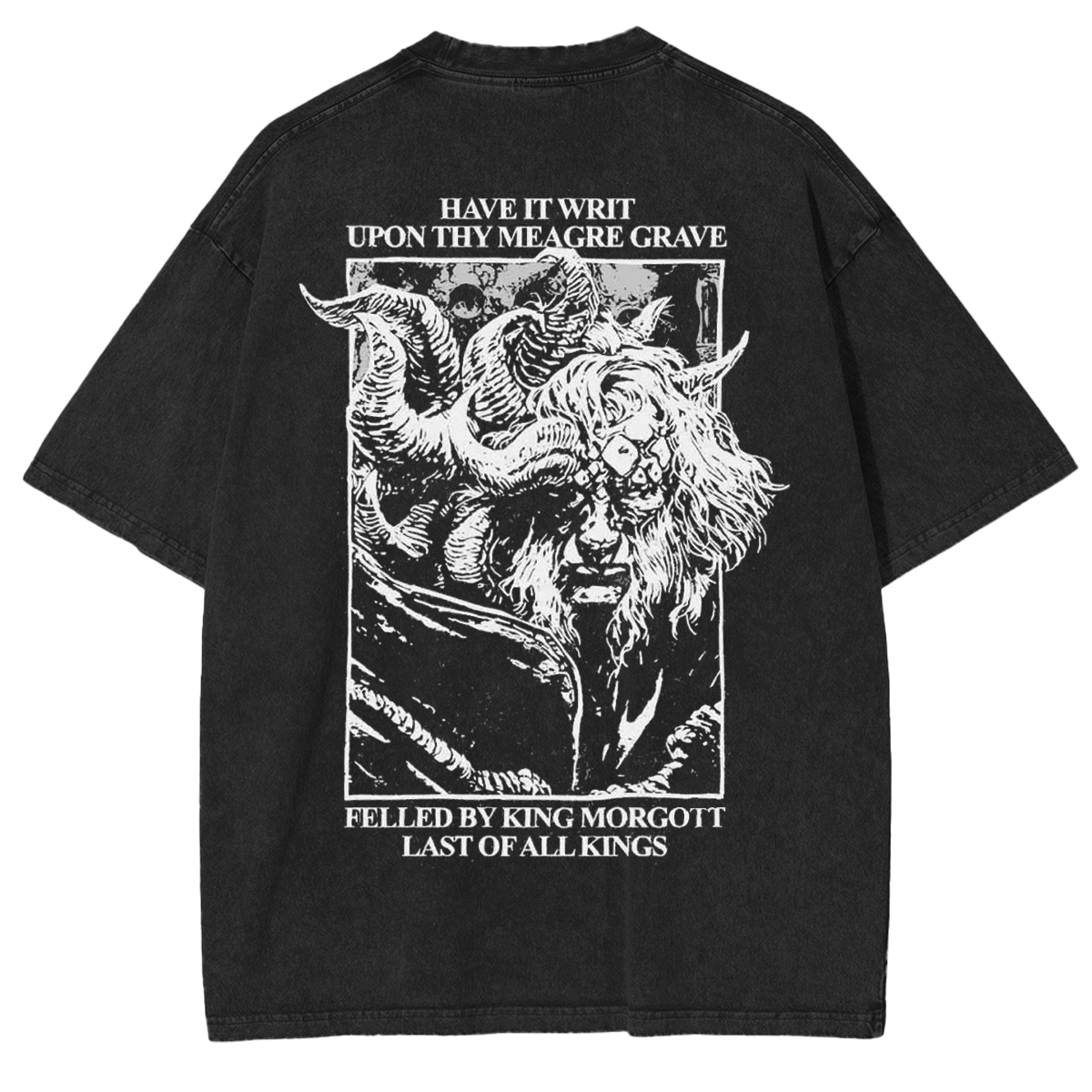 Curse You Bayle! Elden Ring Vintage Washed Unisex T-Shirt