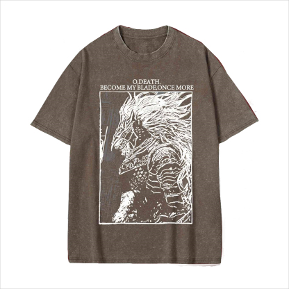 ELDEN RING The Black Blade Vintage Game Washed Unisex T-Shirt