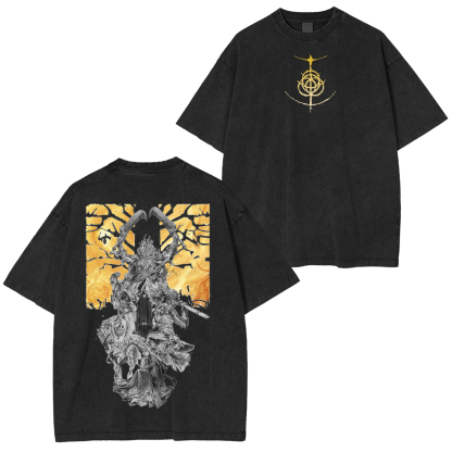 Eldenn Ringg Vintage Unisex Anime T-shirt