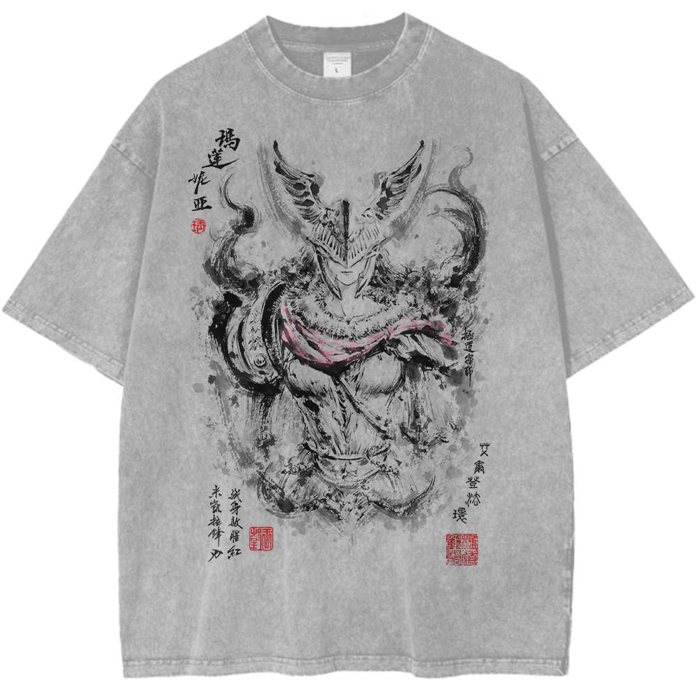 Elden Ring Malenia Vintage Game Washed Unisex T-Shirt