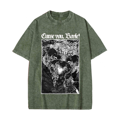 Elden Ring - CURSE YOU BAYLE! Vintage Game Washed Unisex T-Shirt