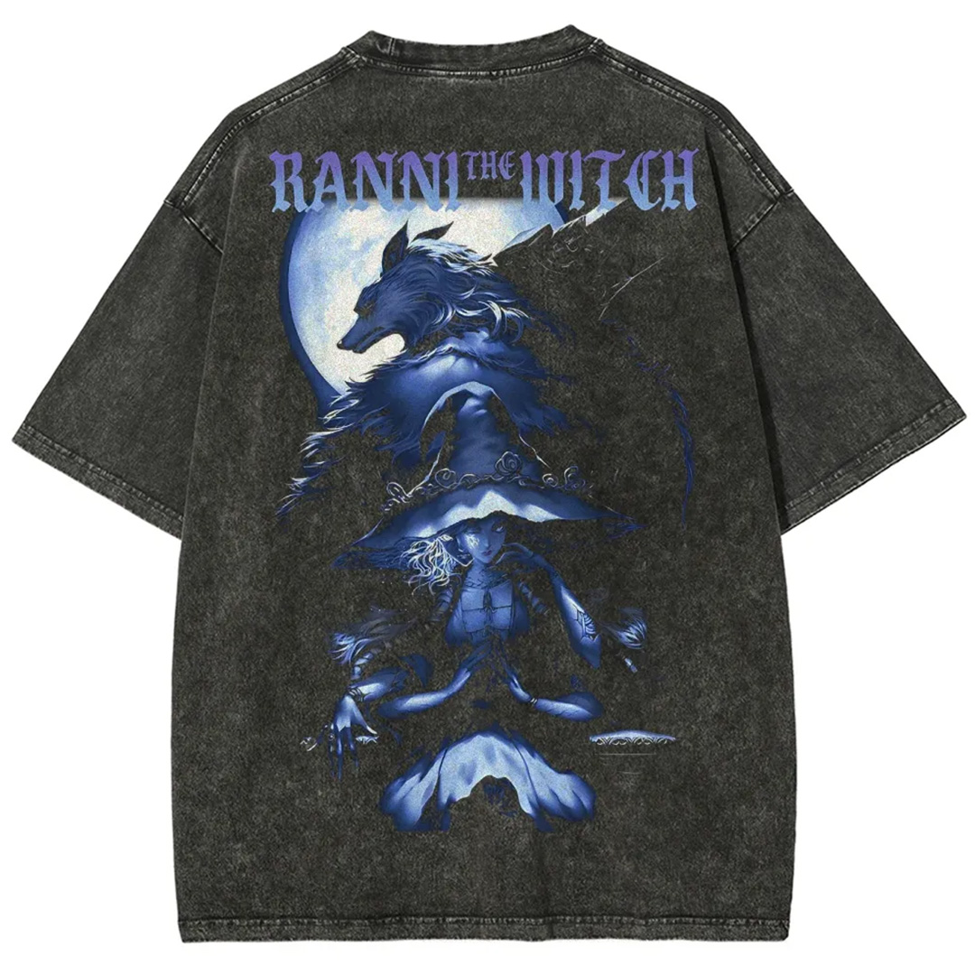 ELDEN RING RANNI THE WITCH Vintage Washed Unisex T-Shirt