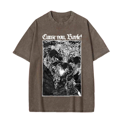Elden Ring - CURSE YOU BAYLE! Vintage Game Washed Unisex T-Shirt
