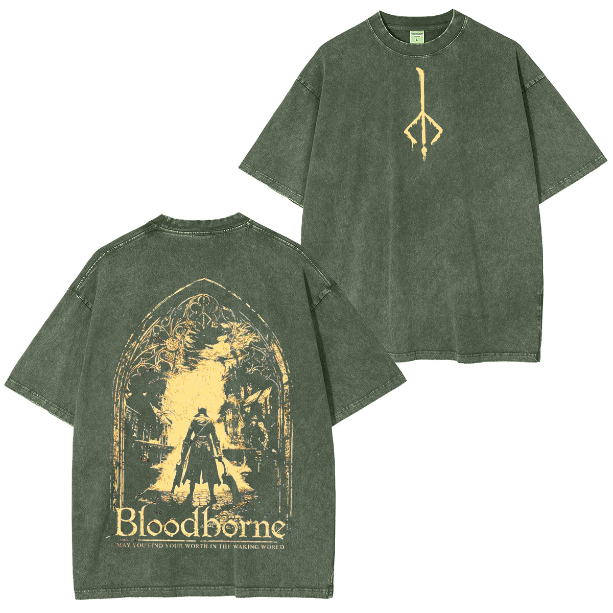 Hidetaka Miyazaki's Bloodborne Soulsborne Vintage Unisex Anime T-shirt