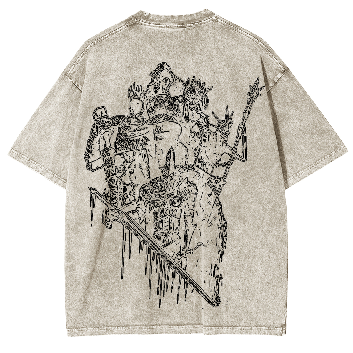 Dark Souls Vintage Washed Unisex T-Shirt