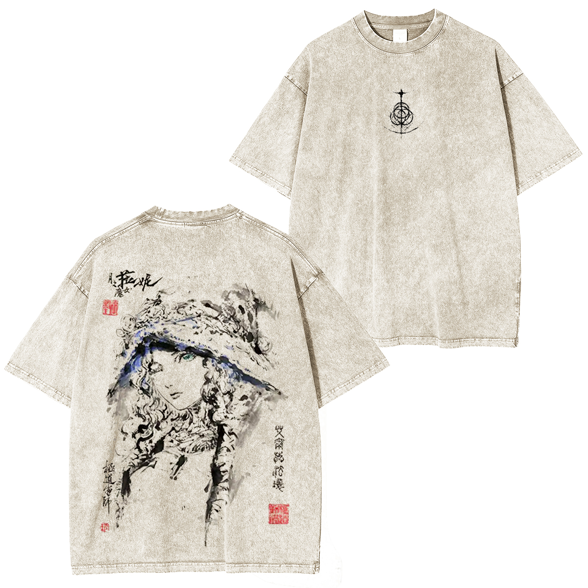 Elden Ring Ranni the Witch Vintage Washed Unisex T-Shirt