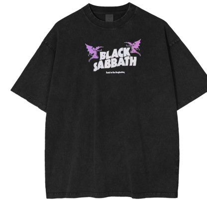 Black Sabbath Back to the Beginning Washed Unisex T-Shirt