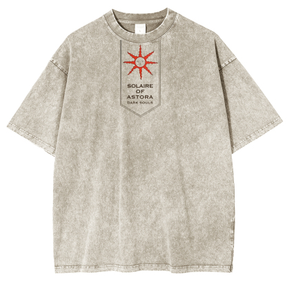 Dark Souls Praise The Sun Vintage Washed Unisex T-Shirt