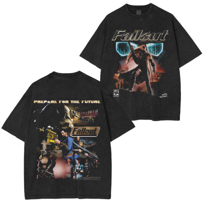 Fallout Double Retro Washed T-Shirt