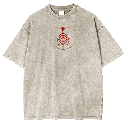 Elden Ring Evil Vintage Washed Unisex T-Shirt