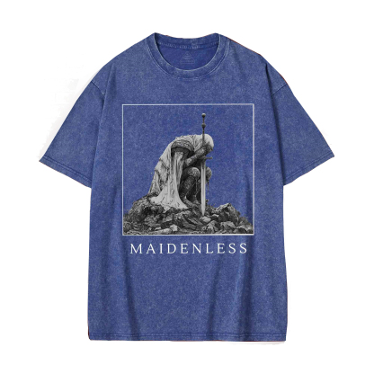 Maidenless Elden Ring Vintage Game Washed Unisex T-Shirt