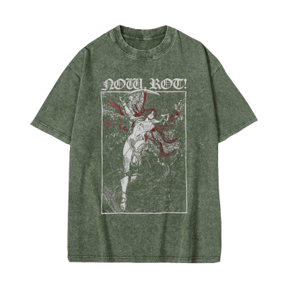 Elden Ring: Now Rot Vintage Game Washed Unisex T-Shirt