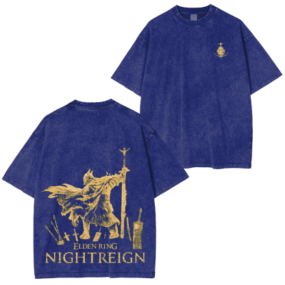 Elden Ring Nightreign Vintage Washed Unisex T-Shirt