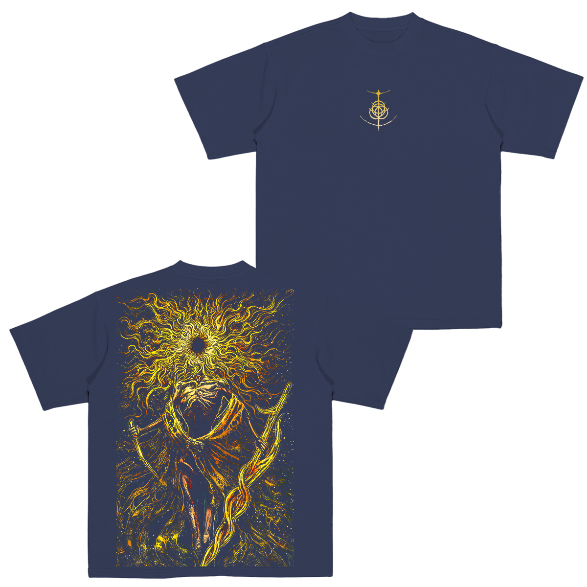 The Lord of Frenzied Flame Elden Ring Unisex Washed T-Shirt