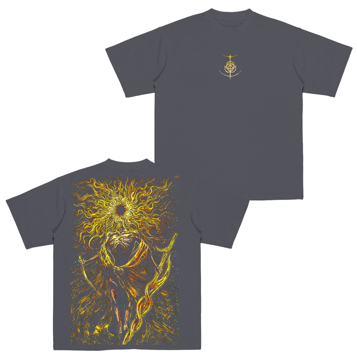 The Lord of Frenzied Flame Elden Ring Unisex Washed T-Shirt
