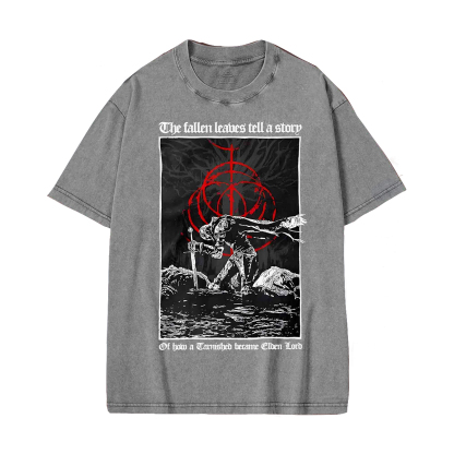 Elden Ring: Erdtree's Exile Vintage Game Washed Unisex T-Shirt