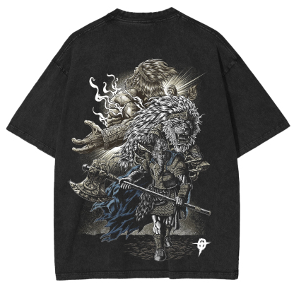 Godfrey – Elden Ring Vintage Washed Unisex T-Shirt