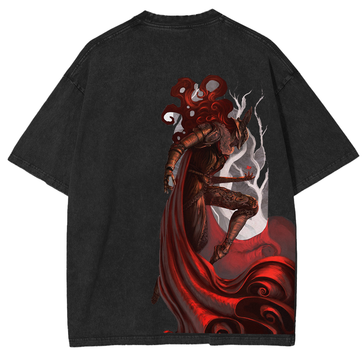 [Copy]Eldenring Radahn Vintage Game Washed Unisex T-Shirt