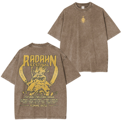 Starscourge Radahn Elden Ring Vintage Washed Unisex T-Shirt