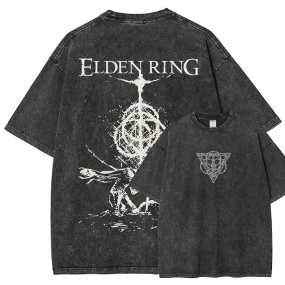 [Copy]Maidenless Elden Ring Vintage Washed Unisex T-Shirt