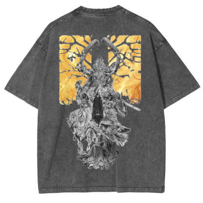 Eldenn Ringg Vintage Unisex Anime T-shirt