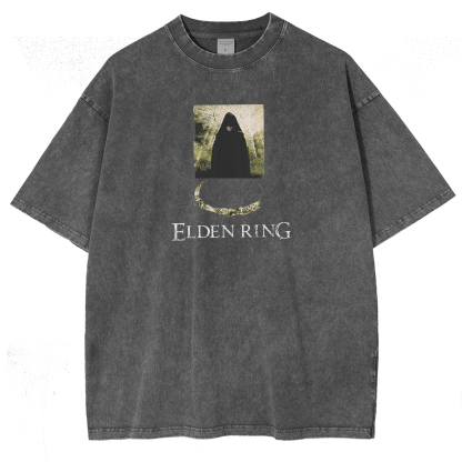 Elden Ring - Life Endures Vintage Game Washed Unisex T-Shirt