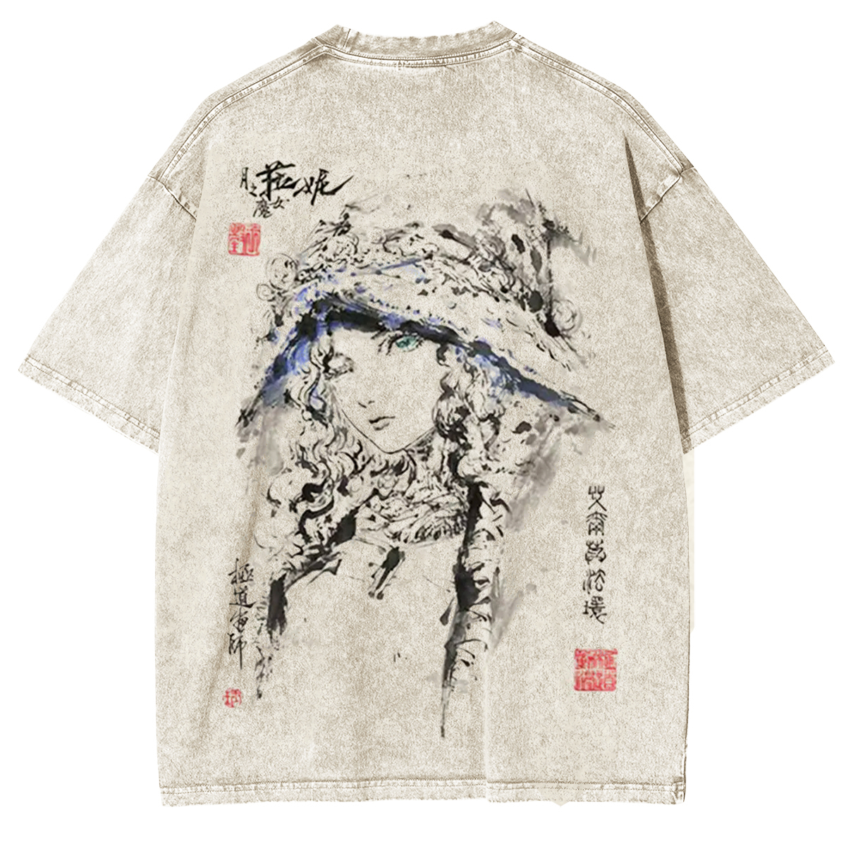 Elden Ring Ranni the Witch Vintage Washed Unisex T-Shirt