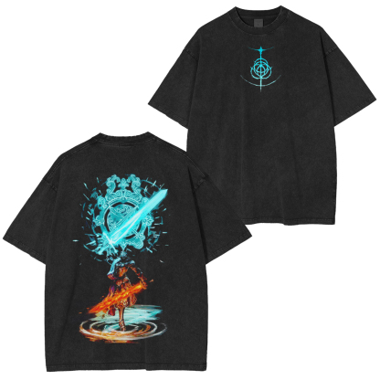 "Promised Consort Radahn" Elden Ring Vintage Washed Unisex T-Shirt
