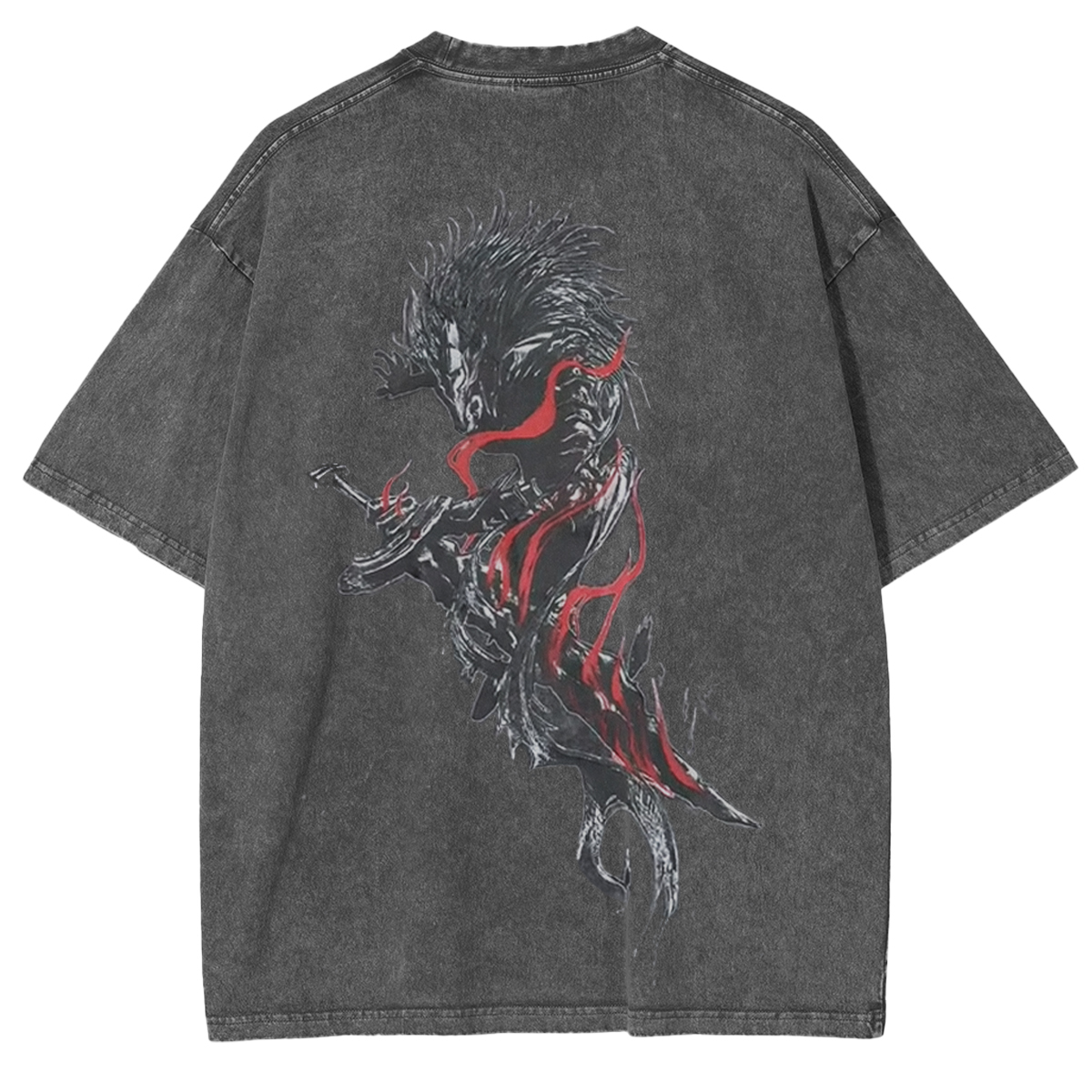 Elden Ring The dragon warrio Vintage Washed Unisex T-Shirt