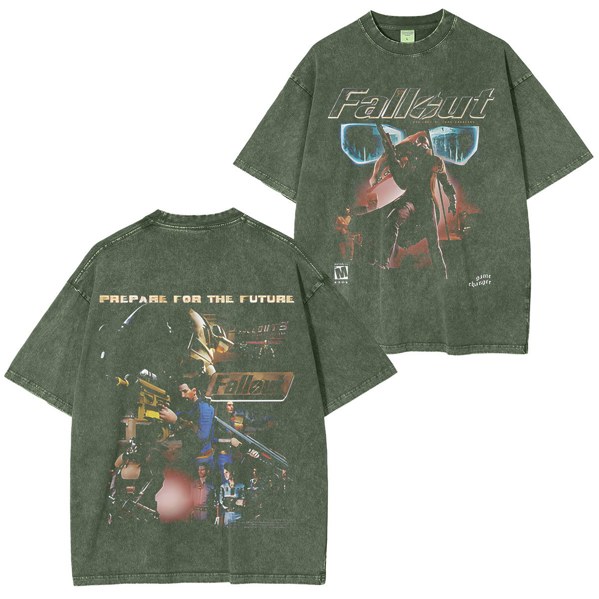 Fallout Double Retro Washed T-Shirt