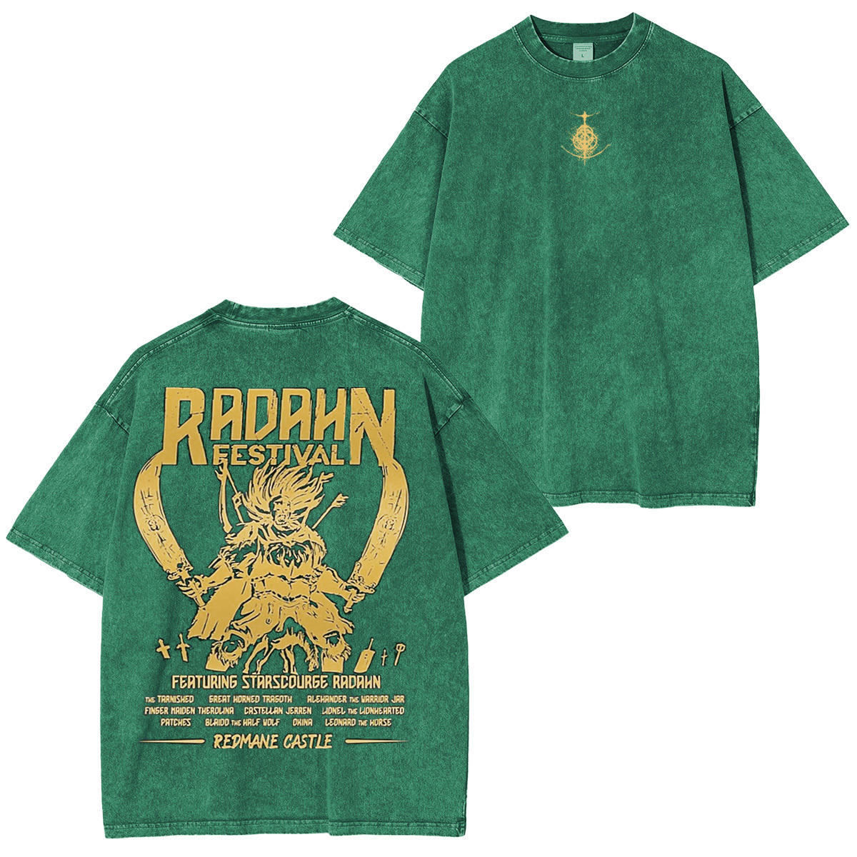 Starscourge Radahn Elden Ring Vintage Washed Unisex T-Shirt