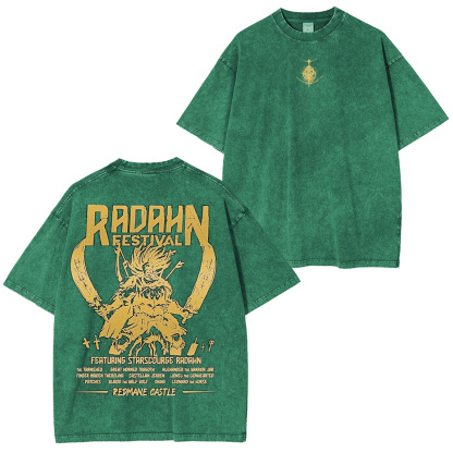 Starscourge Radahn Elden Ring Vintage Washed Unisex T-Shirt