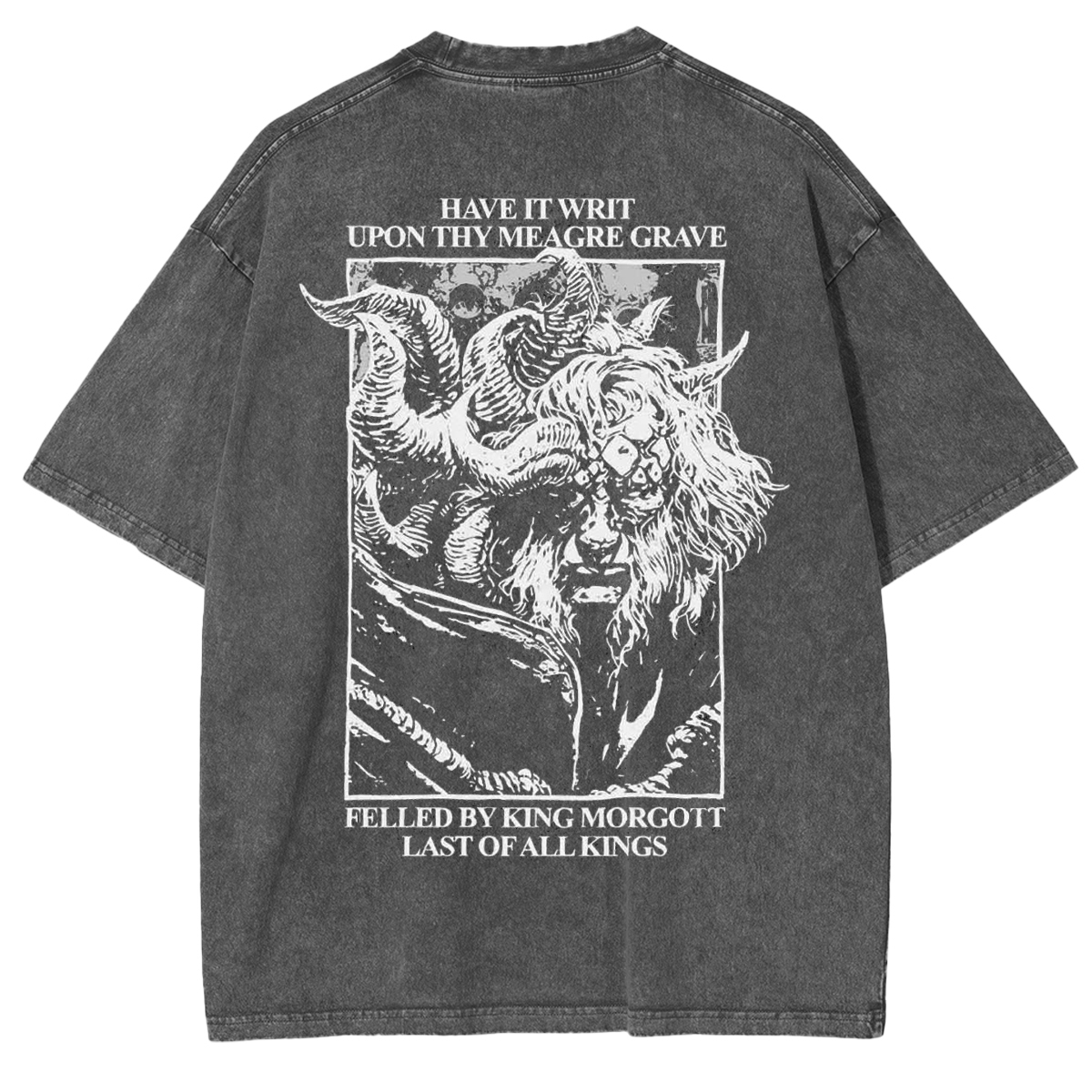 Curse You Bayle! Elden Ring Vintage Washed Unisex T-Shirt