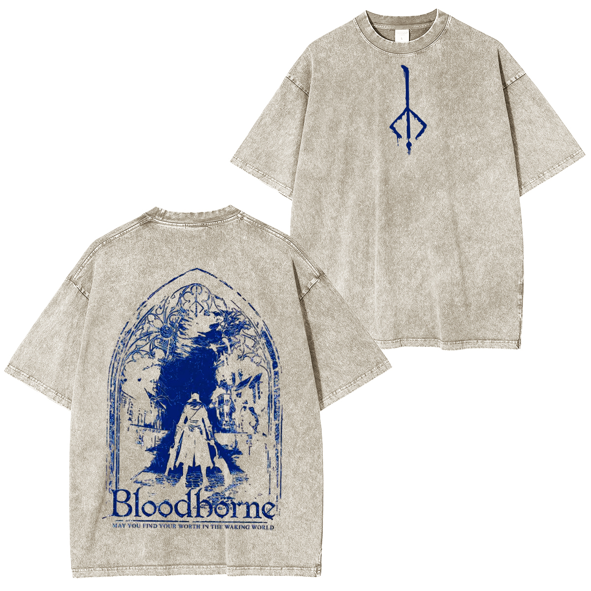 Hidetaka Miyazaki's Bloodborne Soulsborne Vintage Unisex Anime T-shirt